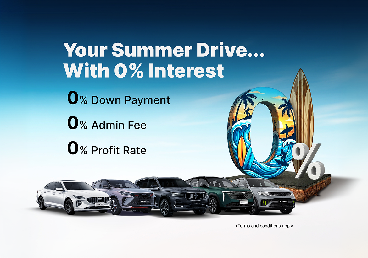 Your Summer Drive with 0% Interest